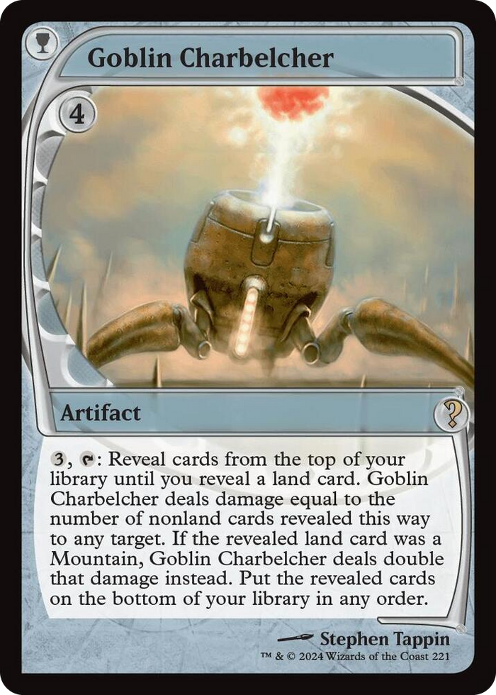 Goblin Charbelcher (Future Sight) #221 R - Mystery Booster 2 Pokemon card