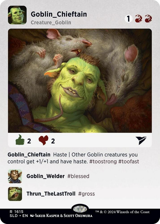 1615 Goblin Chieftain (1615) R Secret Lair Drop Series
