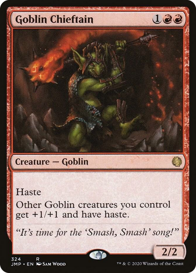 0324 Goblin Chieftain R Jumpstart