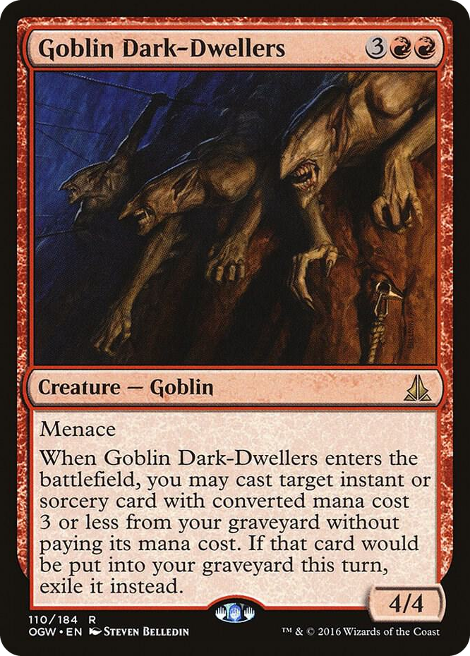 Goblin Dark-Dwellers #110 R - Oath of the Gatewatch Pokemon card