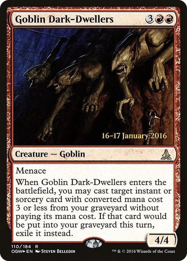 0110 Goblin Dark-Dwellers R Prerelease Cards