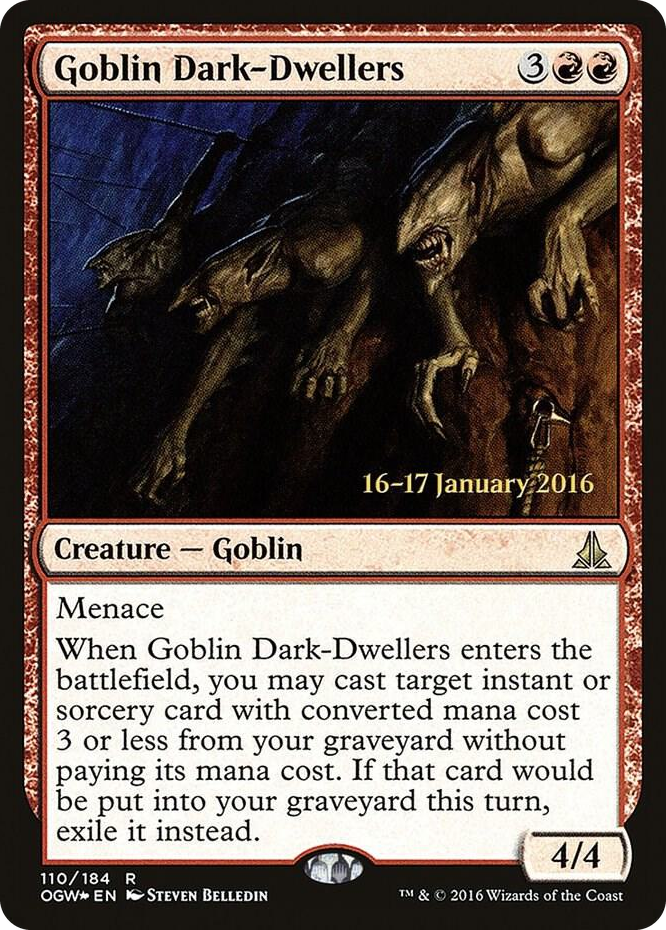 Goblin Dark-Dwellers #110 R - Prerelease Cards Pokemon card