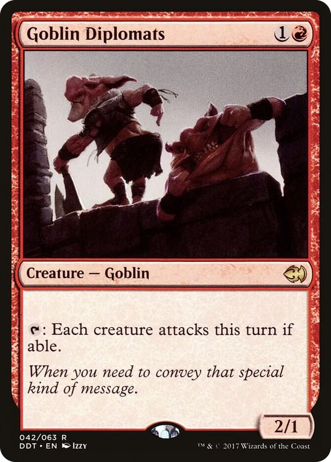 0042 Goblin Diplomats R Duel Decks: Merfolk vs. Goblins