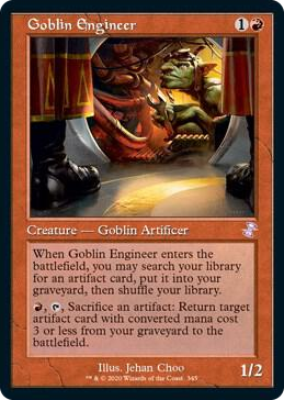 0345 Goblin Engineer S Time Spiral: Remastered