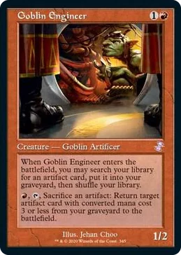 0345 Goblin Engineer S Time Spiral: Remastered