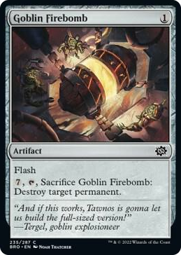 0235 Goblin Firebomb C The Brothers' War