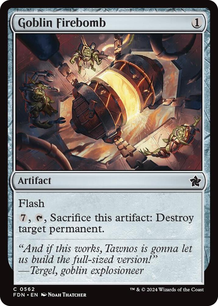 0562 Goblin Firebomb C Foundations