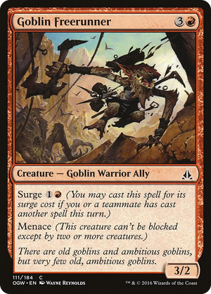 0111 Goblin Freerunner C Oath of the Gatewatch