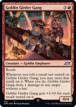 0397 Goblin Girder Gang (Galaxy Foil) U Unfinity