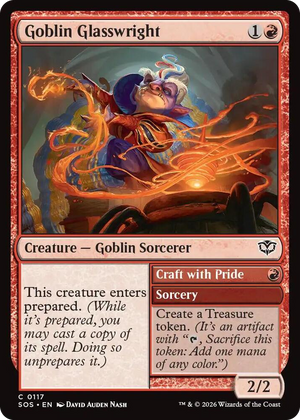 0117 Goblin Glasswright C Secrets of Strixhaven