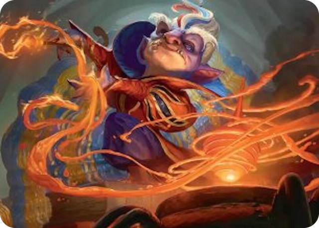 0013 Goblin Glasswright Art Card S Art Series: Secrets of Strixhaven