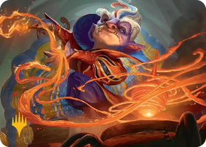 0013 Goblin Glasswright Art Card (Gold-Stamped Planeswalker Symbol) S Art Series: Secrets of Strixhaven