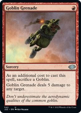 0542 Goblin Grenade U Jumpstart 2022