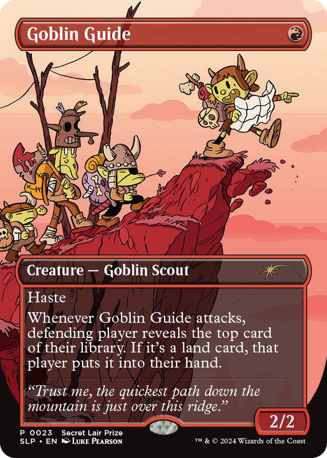 0023 Goblin Guide P Secret Lair Showdown