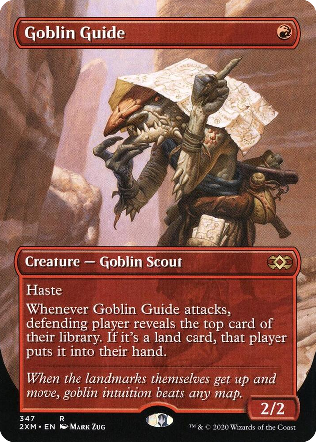 0347 Goblin Guide (Borderless) R Double Masters