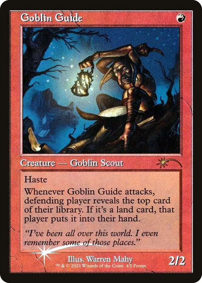 Goblin Guide (Retro Frame) #4 P - WPN & Gateway Promos Pokemon card