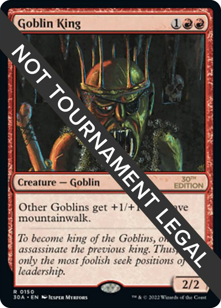 0150 Goblin King R 30th Anniversary Edition