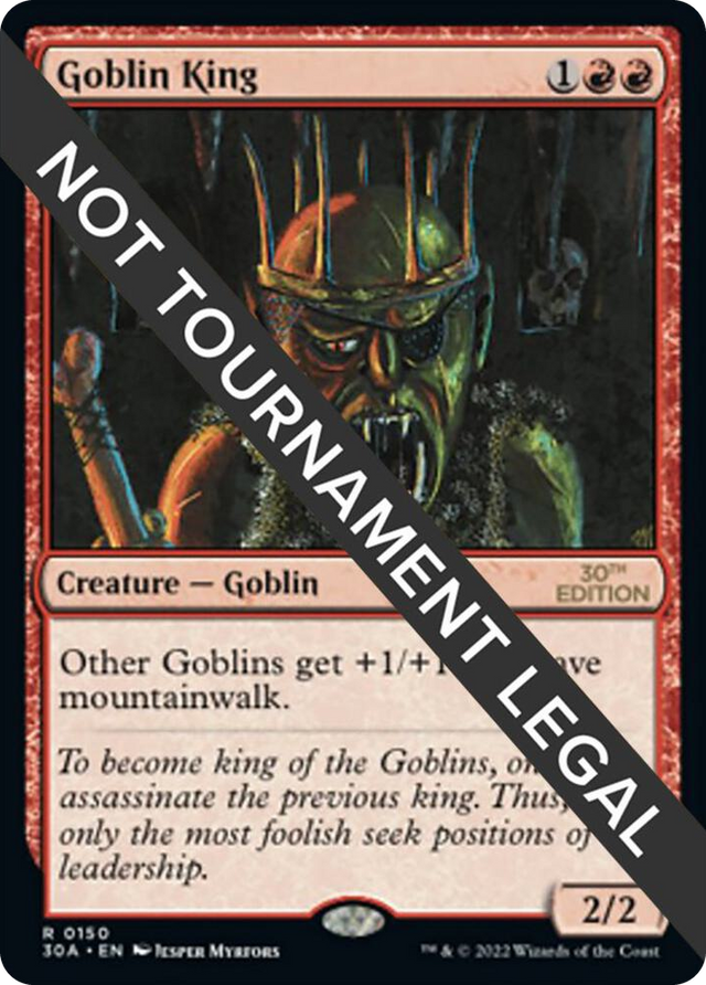 0150 Goblin King R 30th Anniversary Edition
