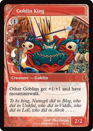 0191 Goblin King (Future Sight) R Mystery Booster 2