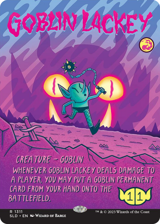 1311 Goblin Lackey (1311) R Secret Lair Drop Series