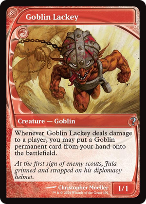0192 Goblin Lackey (Future Sight) U Mystery Booster 2