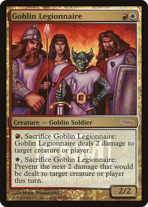 0006 Goblin Legionnaire P FNM Promos