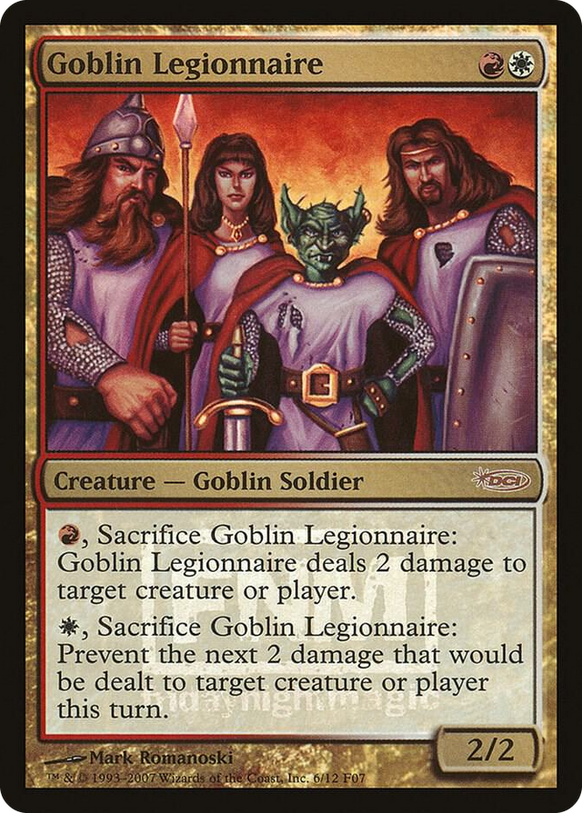 0006 Goblin Legionnaire P FNM Promos