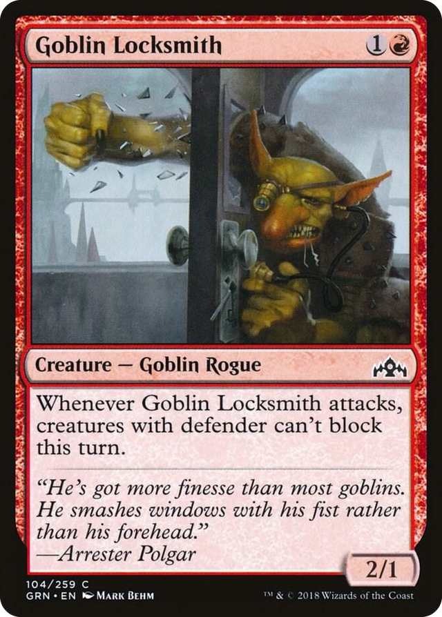 0104 Goblin Locksmith C Guilds of Ravnica