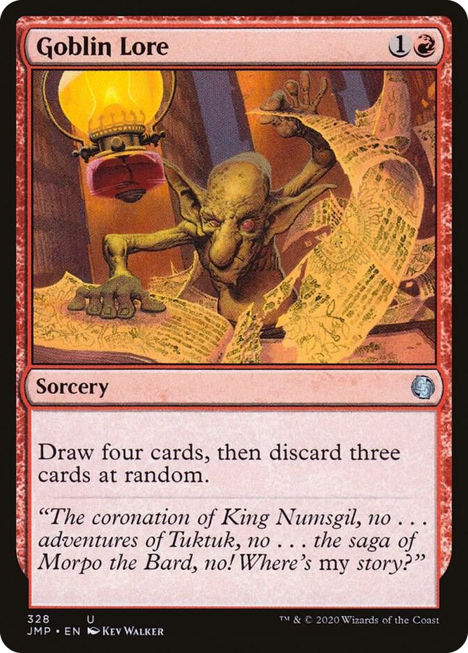 0328 Goblin Lore U Jumpstart
