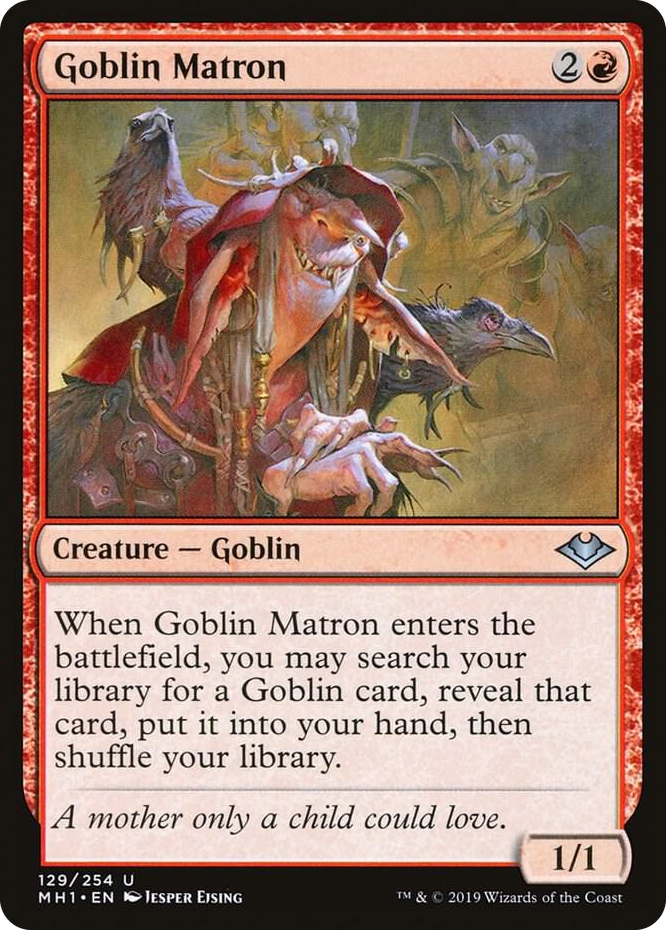 0129 Goblin Matron U Modern Horizons