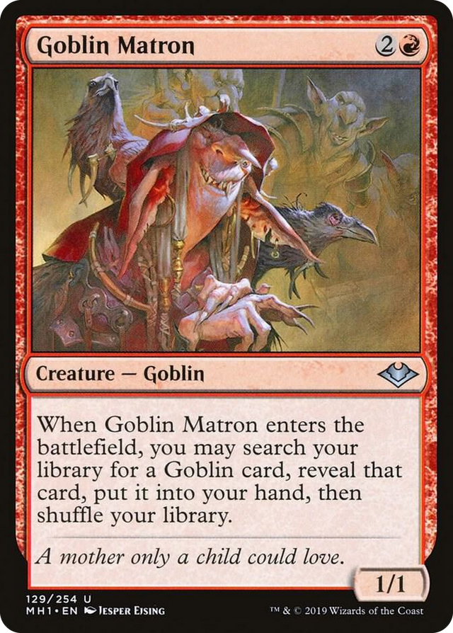 0129 Goblin Matron U Modern Horizons
