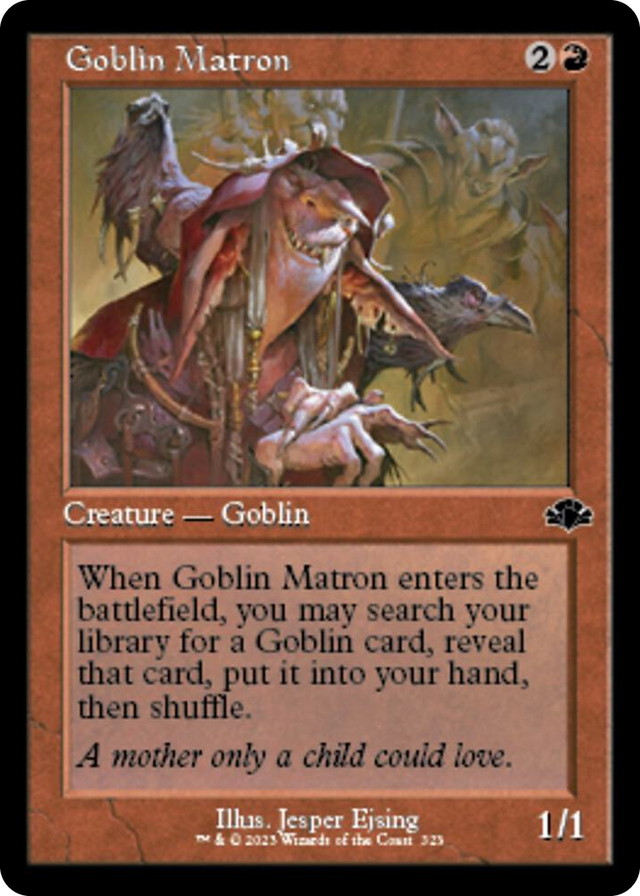 0323 Goblin Matron (Retro Frame) C Dominaria Remastered