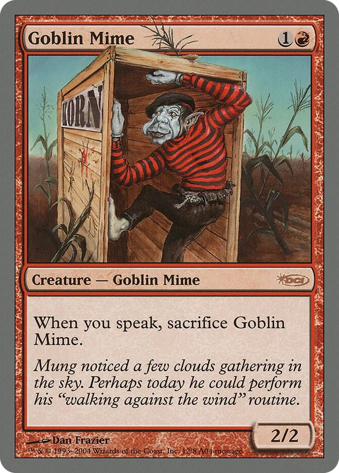 0012 Goblin Mime P Arena Promos