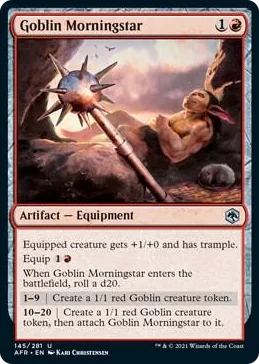 0145 Goblin Morningstar U Adventures in the Forgotten Realms