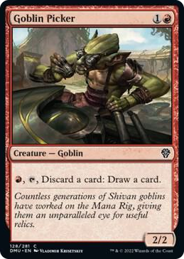 0128 Goblin Picker C Dominaria United