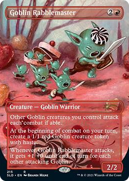 0215 Goblin Rabblemaster R Secret Lair Drop Series