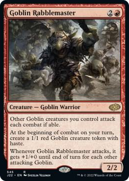 0545 Goblin Rabblemaster R Jumpstart 2022