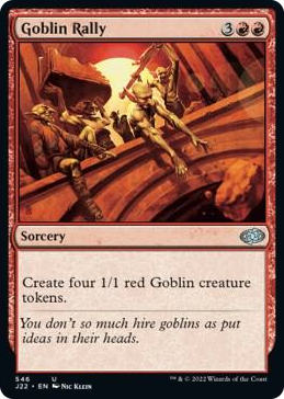 Goblin Rally #546 U - Jumpstart 2022 Pokemon card