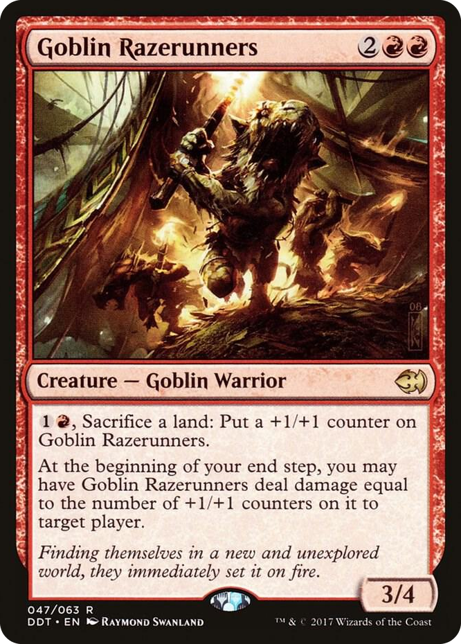 0047 Goblin Razerunners R Duel Decks: Merfolk vs. Goblins