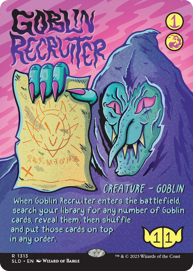 1313 Goblin Recruiter R Secret Lair Drop Series