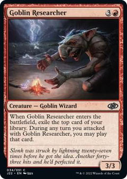 Goblin Researcher #34 C - Jumpstart 2022 Pokemon card