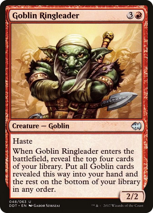 0048 Goblin Ringleader U Duel Decks: Merfolk vs. Goblins