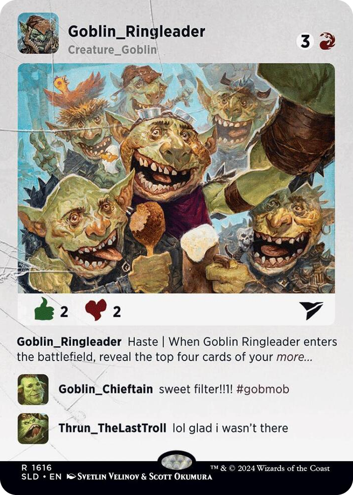 1616 Goblin Ringleader R Secret Lair Drop Series