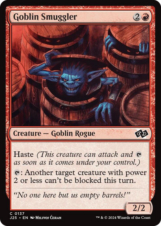 0137 Goblin Smuggler C Foundations Jumpstart