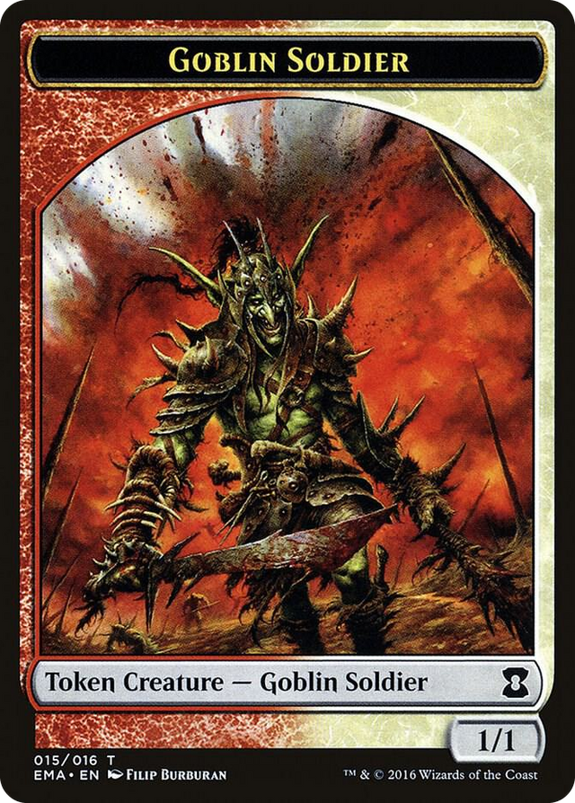 0015 Goblin Soldier Token T Eternal Masters