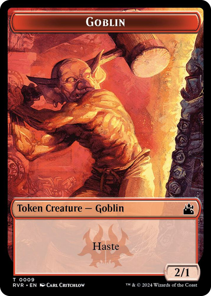 Goblin Token (0009) #9 T - Ravnica Remastered Pokemon card