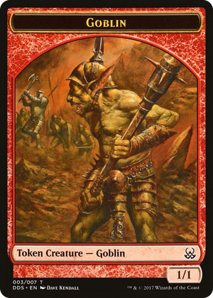 0003 Goblin Token T Duel Decks: Mind vs. Might