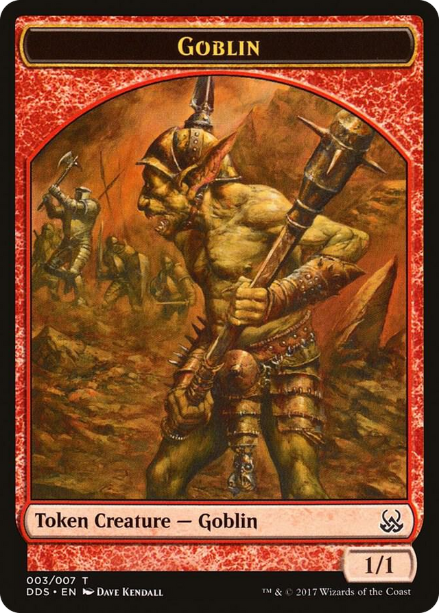 0003 Goblin Token T Duel Decks: Mind vs. Might