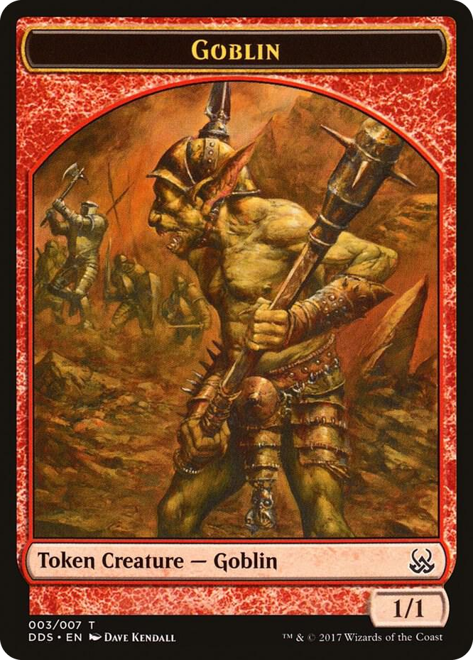 Goblin Token #3 T - Duel Decks: Mind vs. Might Pokemon card