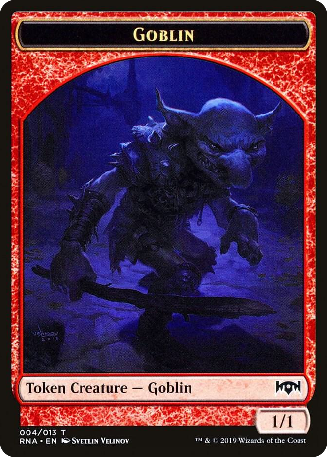 0004 Goblin Token T Ravnica Allegiance